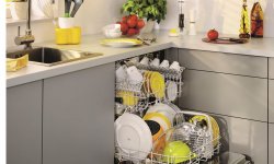Какой дизайн выбрать для маленькой кухни с посудомоечной машиной