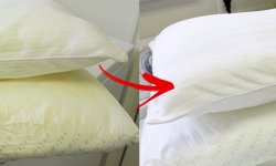Как отстирать пожелтевшую подушку