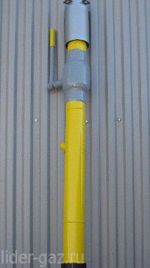 Жёлтый цвет – общепринятое обозначение газопровода